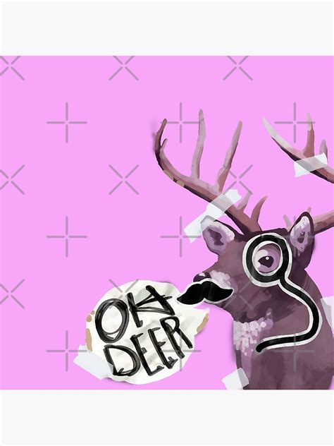Oh Deer Photographic Print By 2sists4bros Redbubble