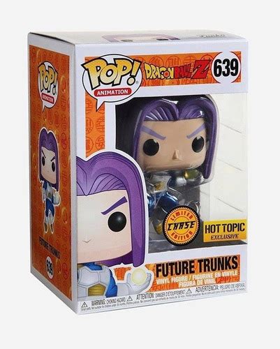 Funko Pop Future Trunks 639 Chase Hot Topic Y Protector Envío Gratis