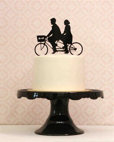 25 Unique Wedding Cake Toppers Martha Stewart Weddings