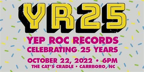 Yep Roc Records Announces Initial Lineup For 25th Anniversary Show At Cats Cradle