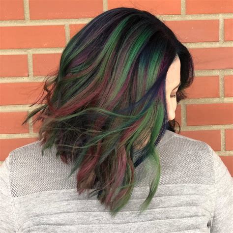 Jewel Toned Color Melt Hairstyle Color Your Hair Cool Hair Color Hair
