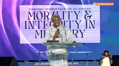 Morality And Integrity In Ministry Icml 2023 Part 3 By Gbile Akanni