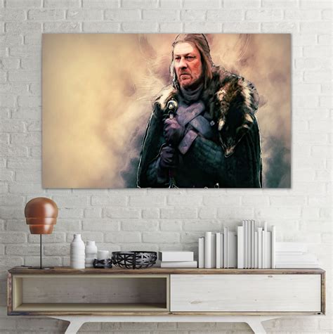Eddard Stark Game Of Thrones Wall Art Picture Print Home Decor Poster