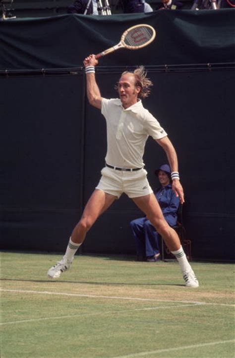 Johnny mc and stan smith still play actively and they are not playing in their old shoes from 20 plus years ago. American tennis player Stan Smith in action. News Photo ...