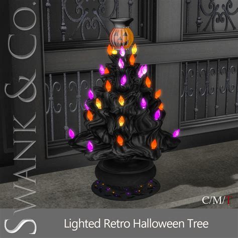 Lighted Retro Halloween Tree Available Swank Events Go Flickr