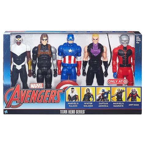 Marvel Avengers 5 Pack Titan Hero Series Action Figures Target Australia