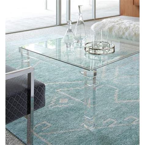Free shipping* more like this more options. Bristol 36" Square Clear Acrylic Coffee Table - #1G404 ...