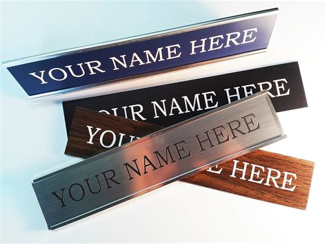 Metal Name Plates Distinguished And Durable