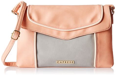 Buy Caprese Tessa Womens Sling Bag Pale Pink At