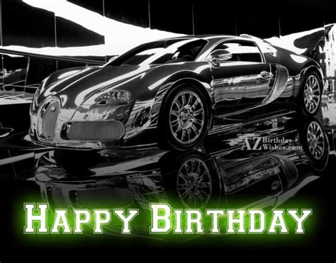 Happy Birthday Wish On Car
