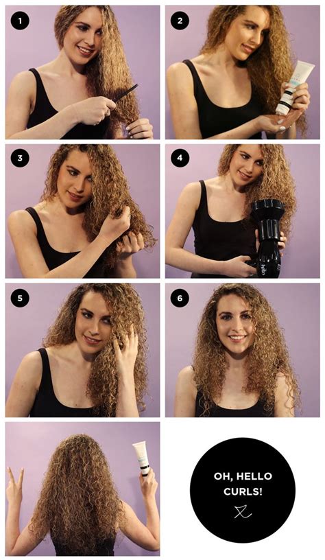 Step By Step For Managing Curly Hair Curly Hair Styles Curly Hair With Bangs Manage Curly Hair