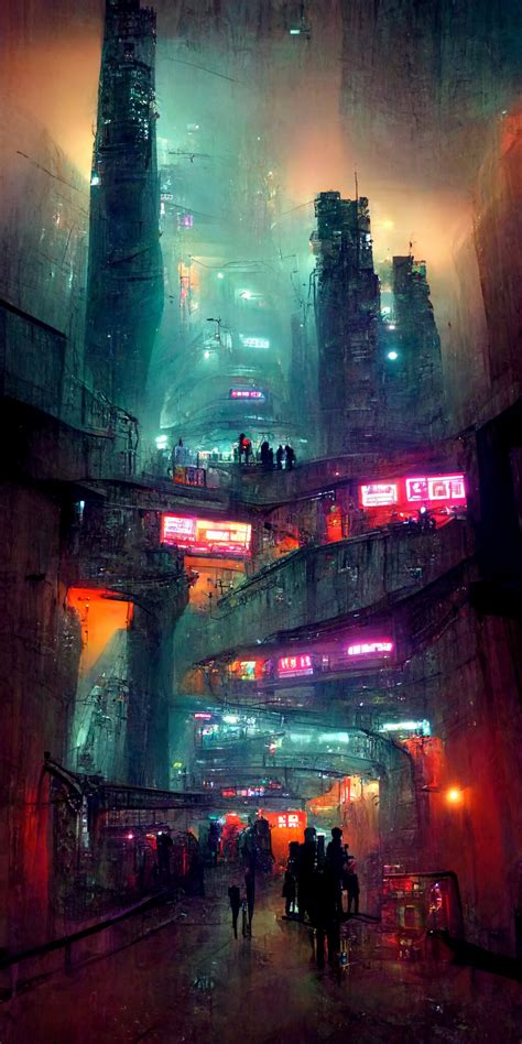 Artstation Cyberpunk City