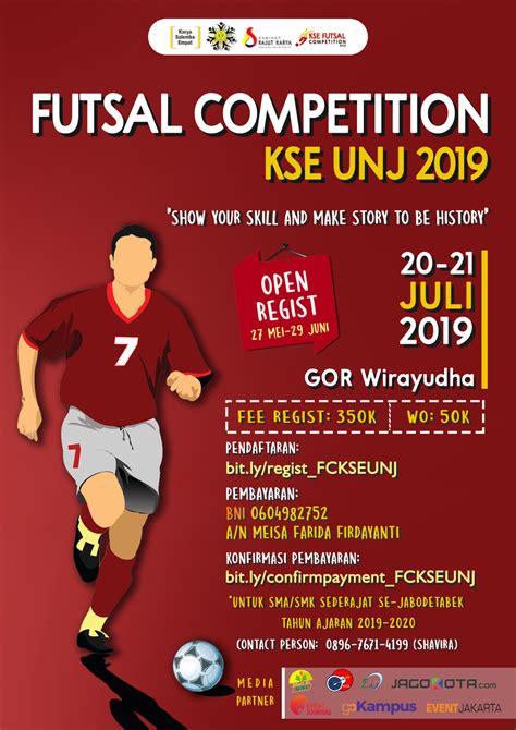 34 Kumpulan Gambar Poster Turnamen Futsal Terkeren Homposter