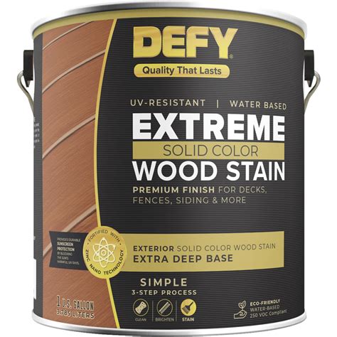 Defy Extreme Solid Color Wood Stain - Walmart.com - Walmart.com