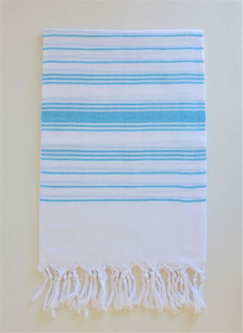 Turkish Beach Towel Turkish Fringed Cotton Stripe Spa Towel Fringed