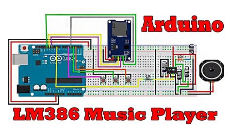 How To Make Arduino Audio Player DIY LM386 YouTube