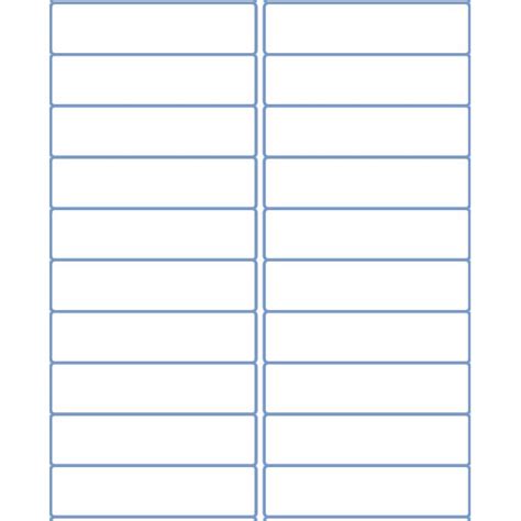 Avery Labels 5161 Template