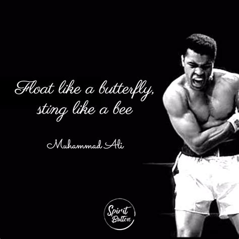 Muhammad Ali Quotes Float Like A Butterfly Wallpaper Image Photo