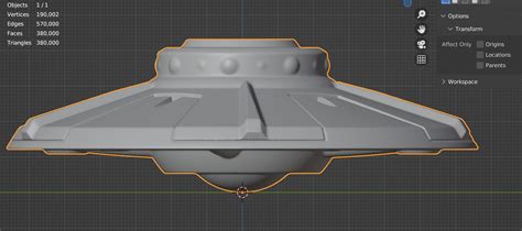 Free Stl File Flying Saucer・3d Print Model To Download・cults