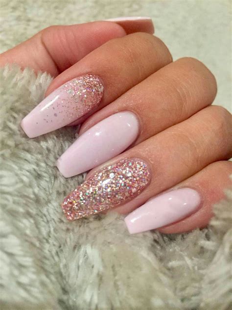 Pin by Agnes Löfgren on Nails Light pink acrylic nails Nails design