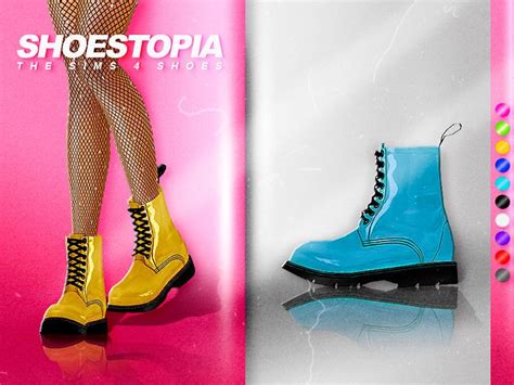 Shoestopia — Happier Boots Shoes For The Sims 4 Please