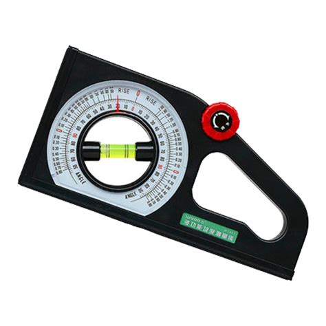 Protractor Angle Slope With Universal Ruler Slope With Level Bubble