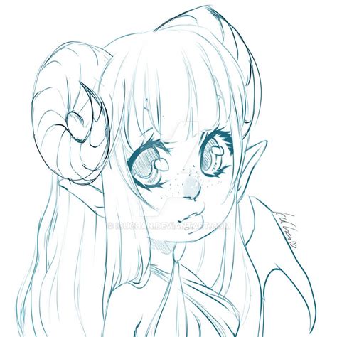 Succubus Sketch Icon By Icuchan On Deviantart