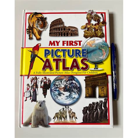 My First Picture Atlas Educational Children Books Hardbound