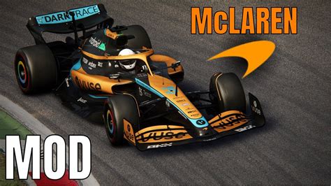 F1 2022 McLaren Skin Mod VRC Formula Alpha 2022 Assetto Corsa