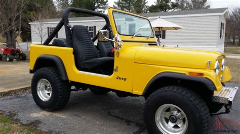 1984 Jeep Cj7 Full Soft Top With Full Soft Doors No Reserve