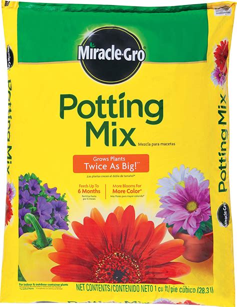 Amazon Miracle Gro Cu Ft Miracle Gro Potting Mix