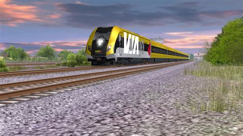 Trainz A New Era Via Rail Sc44 Fly By Youtube