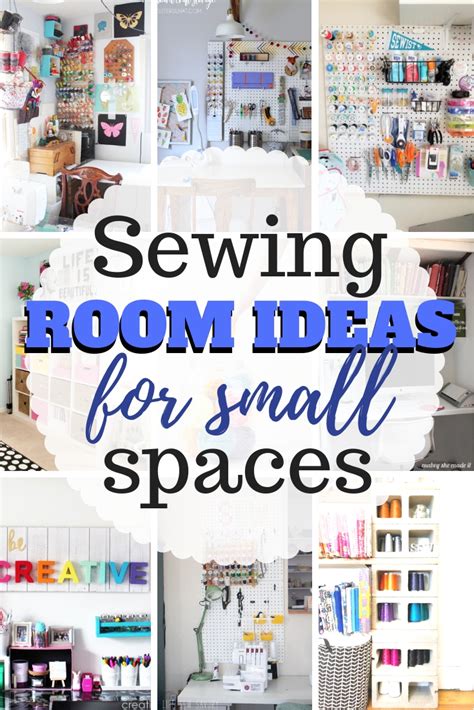 Creative craft room organization ideas. Sewing Room Ideas for Small Spaces | Sew Simple Home