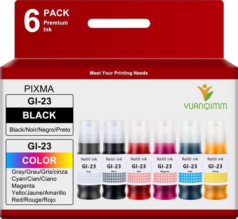 Amazon Yuanqimm Gi Gi Ink Refill Bottles Not Sublimation Ink