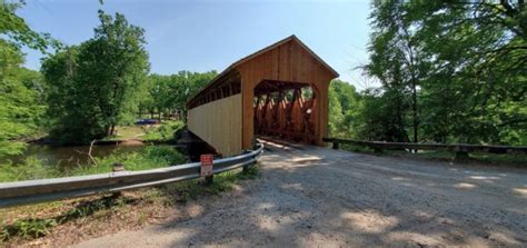 Here Are 9 Covered Bridges In Michigan That Are Magic In The Fall