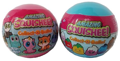Squishee Amazing Set Of 2 Balls Super Soft Brickseek