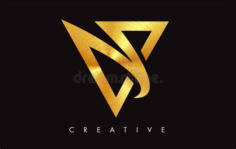 V Letter Logo Icon Design In Golden Colors Monogram V Gold Logo Modern