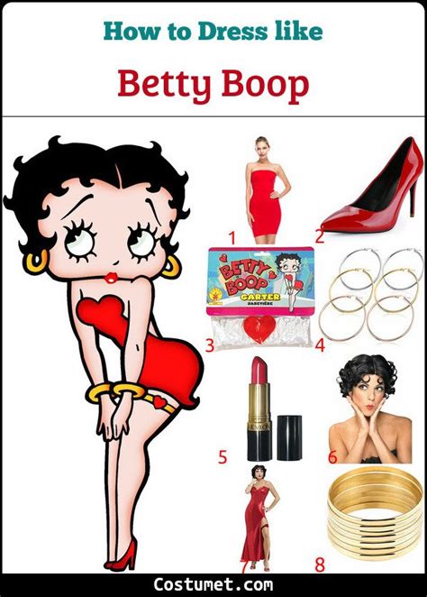Betty Boop Costume For Cosplay And Halloween 2021 Betty Boop Halloween