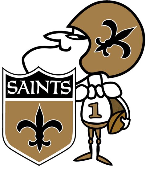 Someone Have The 1970s Saints Man Logo New Orleans Saints Saints