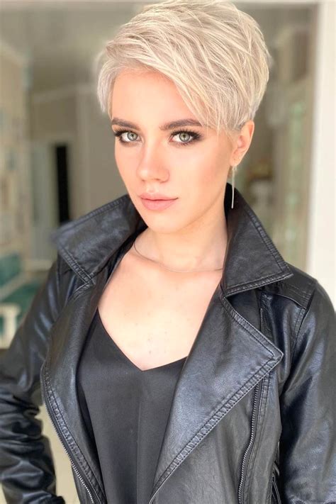 Pixie Haircut Is A Womens Short Cut Up To 3 In With A Short Back And Sides And A Longer Top