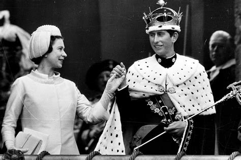 Charles At His Investiture As The Prince Of Wales 1st July 1969