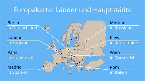 Europakarte Zum Ausdrucken Hauptstadte Europa Uberblick Karte Liste