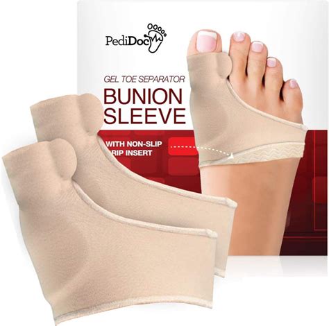 Pedidoc Bunion Corrector Bunion Relief Sleeves Bunion Pads Brace