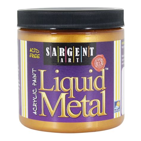 Nmm is trendy, but metallic paints are a universe yet to be explored, full of possibilities and cool techniques and in this series we are going to try them. BUY Liquid Metal Acrylic Paint 8 Oz Aztec Gold