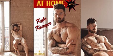 Kyle Krieger Relaxes At Home In Sexy New Magazine From Brian Kaminski