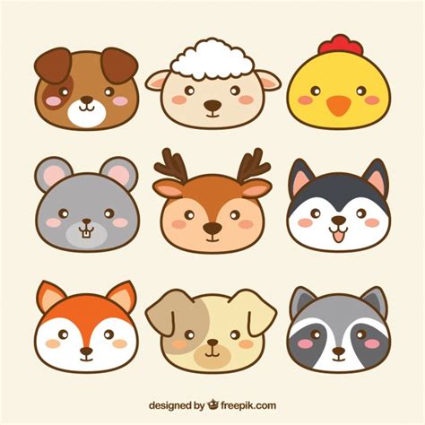 Cute Cartoon Animals Kawaii