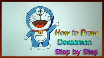 How to draw a groovy face. How to Draw Doraemon Step by Step How to Draw Cartoon ...
