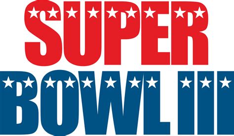 Muscle bowl and spoon athlete healthy food logo designs inspir. Super Bowl III — Wikipédia