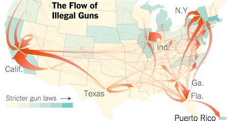 How Gun Traffickers Get Around State Gun Laws The New York Times