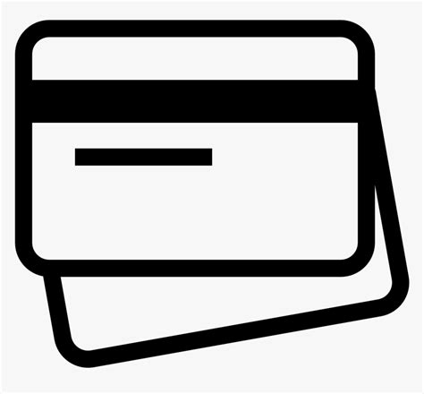 After that, your credit limit appears on your billing statement. Credit Card Png Free Image - Debit Card Icon Png, Transparent Png - kindpng